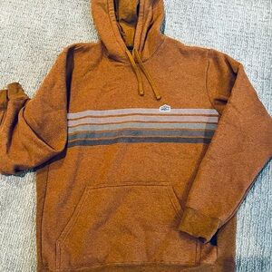 Men’s Large Brown Striped Patagonia Hoodie. EUC. Worn once. Vintage look